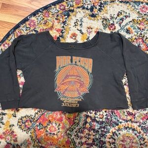 Pink Floyd Graphic Crop Sweatshirt